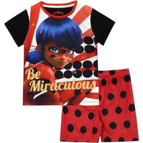 Miraculous Ladybug Girls' Lady Bug Pajamas Size 6 Red in Kuwait