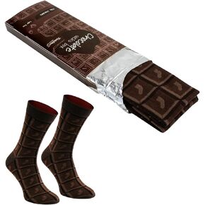 Rainbow Socks - Men Women Novelty Chocolate Bar Socks - 1 Pair - Made in Europe in Kuwait