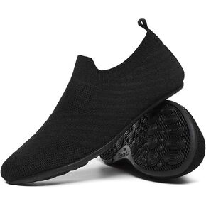 SLEVEL Lightweight House Slippers Non-Slip Indoor Home Yoga Shoes for Women Men