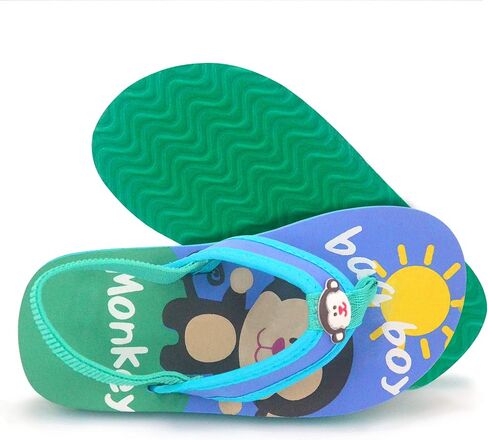 صنادل فليب فلوب للأولاد والبنات من دريم بريدج مع حزام خلفي، صنادل صيفية للشاطئ وحمام السباحة وأحذية مائية in Kuwait