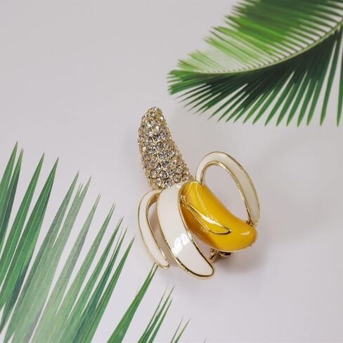 Animal brooch Women's Fashion Unique Crystal Rhinestone Vintage Enamel Lapel Safety Pin, Clothing Jewelry Clothing Backpack Jacket Hat Decoration DIY in Saudi Arabia