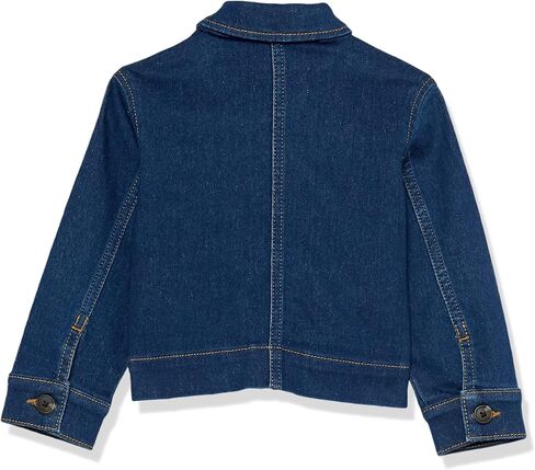 Amazon Essentials Unisex Kids and Toddlers' Relaxed Fit Denim Chore Jacket in Saudi Arabia