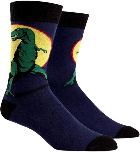 Sock It To Me, Men's Crew, Dinosaur Socks in Kuwait