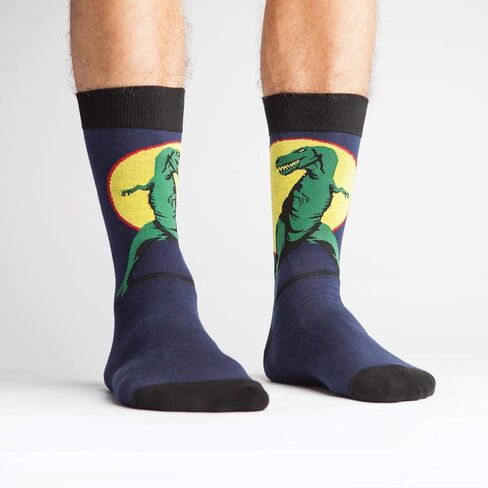 Sock It To Me, Men's Crew, Dinosaur Socks in Kuwait