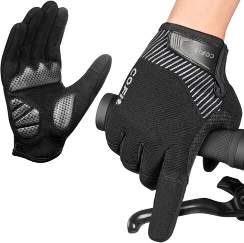 COFIT Anti-Slip Cycling Gloves for Men Women, Touchscreen Breathable Gloves Mountain Bike Gloves for BMX ATV MTB Riding, Road Racing, Bicycle, Climbing, Boating in Kuwait
