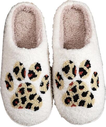 Cowboy Cowgirl Hat Slippers For Women Men Smile Face Slipper Plush Comfy Retro Preppy Slippers Warm Fuzzy House Shoes in Saudi Arabia