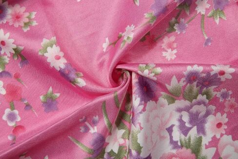 goodmansam Women's Long Kimono Robes Silky Floral Bathrobe with Blossoms Printed Bridesmaid Wedding Nightgown in Saudi Arabia
