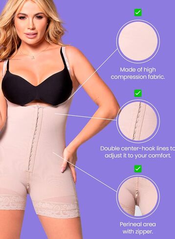 Fajitex Fajas Colombianas Shapewear Post Surgery BBL Faja and Compression Garment After Liposuction for Women in Saudi Arabia