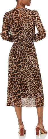 TOMMY HILFIGER Women's Button Neck Midi Dress in Kuwait