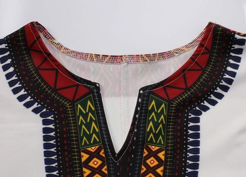 Women's Bodycon Dashiki African Midi Dresses Bohemian Vintage Club Dress with Pocket in Saudi Arabia