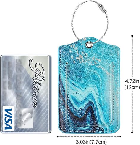 حزمة معرف علامة الأمتعة JOTO مع علامة تسمية حقيبة السفر in Kuwait