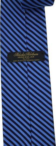 Brooks Brothers Satin Blue Striped Tie in Saudi Arabia