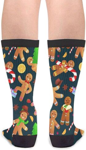 MOLIAN Unisex Novelty Crew Socks Casual Funny Crazy Dress Socks in Saudi Arabia