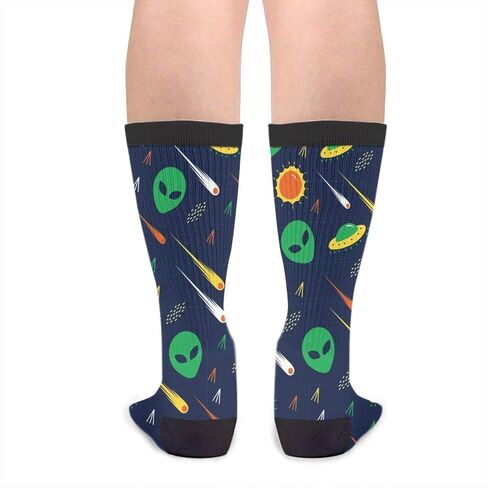 MOLIAN Unisex Novelty Crew Socks Casual Funny Crazy Dress Socks in Saudi Arabia