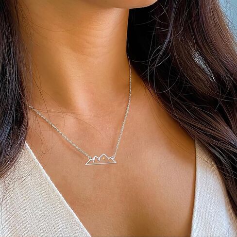 Mustard Seed Necklace Christian Gifts for Women, Inspirational Mountain Necklace Birthday Gifts for Women Teen Girls Friends Sister Girlfriend, Religious Faith Based Jewelry with Bible Verse, Valentines Day /Confirmation/First Communion/Baptism Gifts in Saudi Arabia