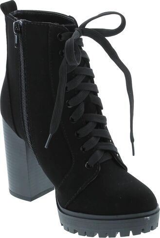 Soda BALBOA ~ Women's High Stacked Heel Bootie in Saudi Arabia