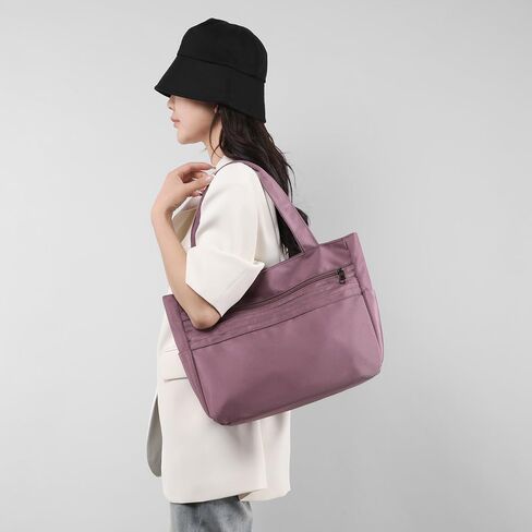JIANLINST Women's Tote Purses Multi-pocket Shoulder Bags Satchel Purses Casual Handbags Work Shopping Bag in Saudi Arabia