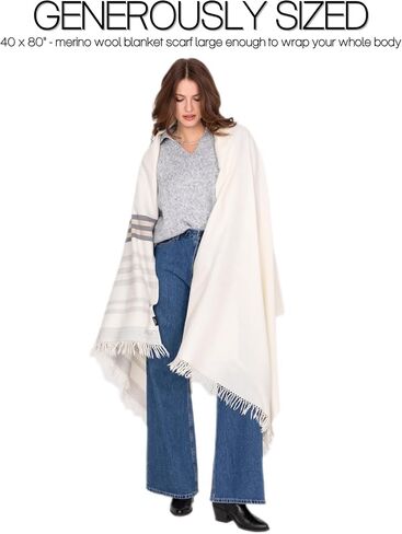 أوشحة وأغطية ليكماري - وشاح بطانية - شال دافئ وكبير للسفر - شال للتأمل - هدية مصنوعة يدويًا in Kuwait