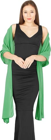 BlackButterfly Chiffon Bridesmaid Wedding Evening Shawl Wrap in Kuwait
