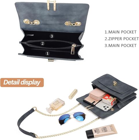 KL928 محفظة كروس للنساء حقيبة كتف مصممة حقيبة يد in Kuwait