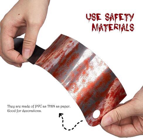 لافتة Hotcham Halloween الدموية من PVC لتزيين الهالوين مع مجموعة خفافيش إكسسوارات تزيين الهالوين السعيدة 4SET in Kuwait