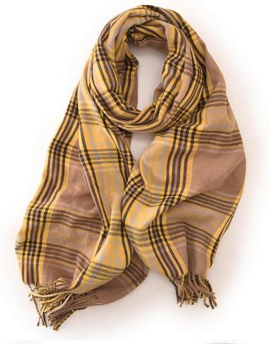 Longwu Women Soft Cashmere Wool Scarf Large Pashminas Shawl and Wrap Warm Stole Blanket in Kuwait