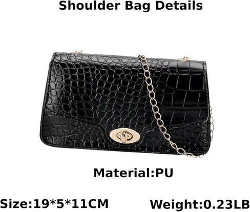 حقيبة كتف نسائية من IFFANY باللون الأسود متعددة الاستخدامات لبطاقات العملات المعدنية in Kuwait