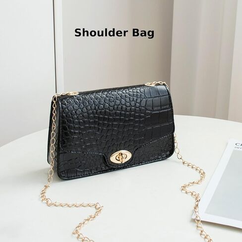 حقيبة كتف نسائية من IFFANY باللون الأسود متعددة الاستخدامات لبطاقات العملات المعدنية in Kuwait