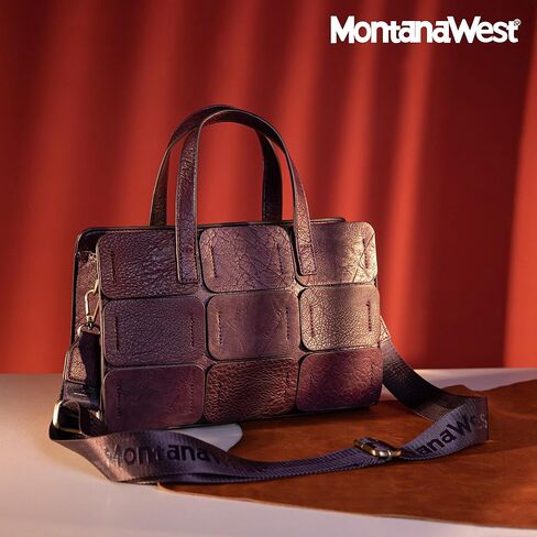 حقيبة يد مونتانا ويست المرقعة، حقيبة يد، محفظة كتف للنساء، حقيبة كروسبودي in Kuwait