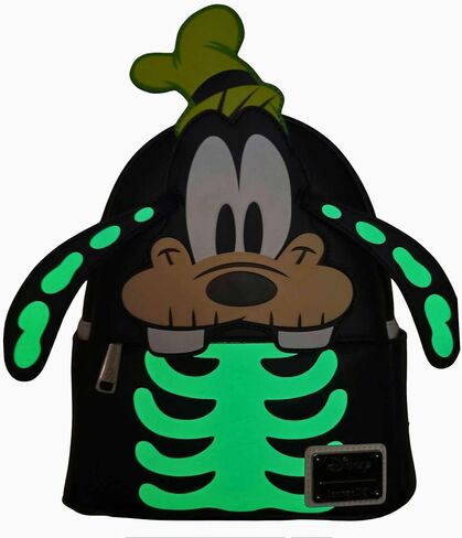 Loungefly Goofy Skeleton Glow-In-The-Dark Cosplay Double Strap Shoulder Bag in Saudi Arabia