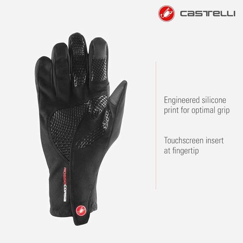 قفاز Spettacolo ROS للرجال من Castelli لركوب الدراجات على الطرق والحصى I Cycling in Saudi Arabia
