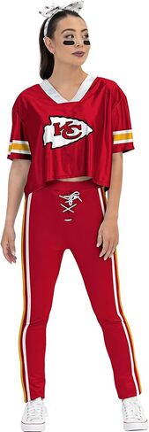 Jerry Leigh Women's Red Kansas City Chiefs Game Day Costume Set in Kuwait