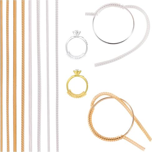 YITESHI 8 Pack Bangle Sizer Reducer, Bracelet Size Adjuster for Loose Bracelet, Protect Gold Silver Bracelet Or Ring from Scratch, Invisible Bracelet Ring Guards for Women and Men in Kuwait