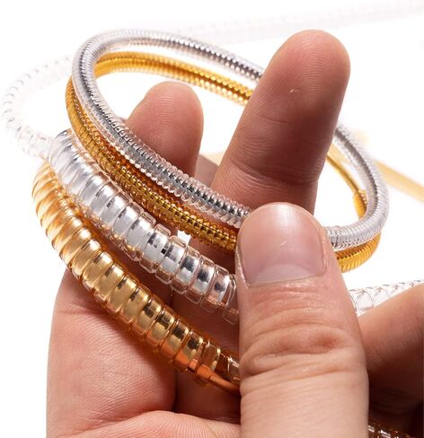 YITESHI 8 Pack Bangle Sizer Reducer, Bracelet Size Adjuster for Loose Bracelet, Protect Gold Silver Bracelet Or Ring from Scratch, Invisible Bracelet Ring Guards for Women and Men in Kuwait