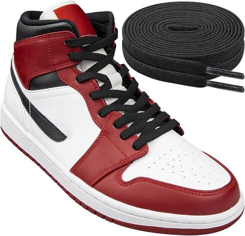أربطة أحذية مرنة من أجل Air Jordan 1-8 أربطة أحذية بديلة مسطحة قابلة للتمدد in Saudi Arabia