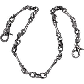 UNIQSUM Skull bone Wallet chain Biker Punk Trucker Key chain