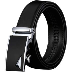 سيفيانتيا حزام بسقاطة للرجال، حزام جلد مصمم للرجال 1 3/8 انش للاحزمة الكاجوال in Kuwait