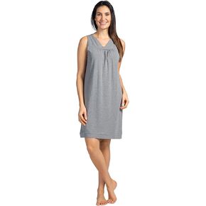 Fishers Finery Women's Ecofabric Sleeveless Nightgown; Relaxed Fit