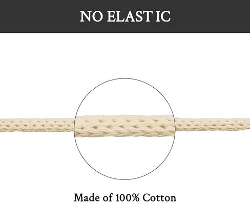 Endoto Cotton Round Shoelaces Strings Replacement Laces for Hey Dude Shoes in Saudi Arabia