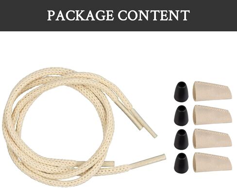 Endoto Cotton Round Shoelaces Strings Replacement Laces for Hey Dude Shoes in Saudi Arabia
