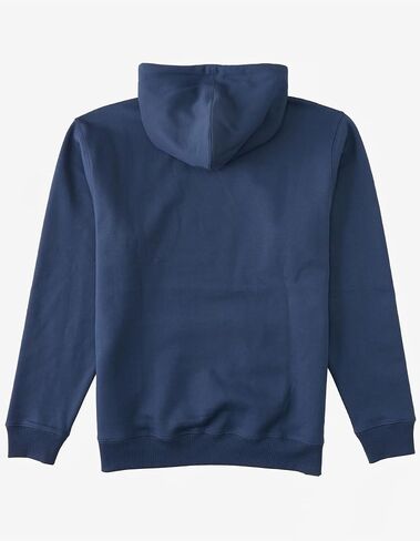 Billabong Men's Core Arch Pullover Screen Fleece, Midnight Blue in Saudi Arabia