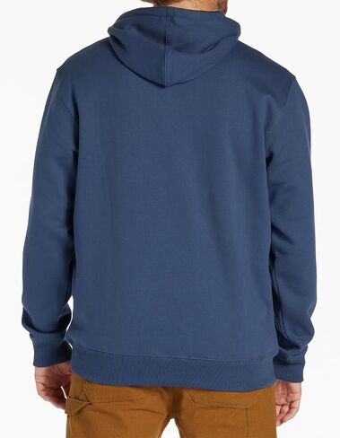 Billabong Men's Core Arch Pullover Screen Fleece, Midnight Blue in Saudi Arabia