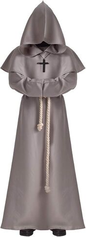 عباءة بغطاء للرأس من BLESSUME Friar من العصور الوسطى للراهب وعصر النهضة in Saudi Arabia