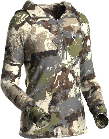Prois Women’s Tintri Performance Hooded Half Zip – Quick Dry Hunting Pullover in Kuwait