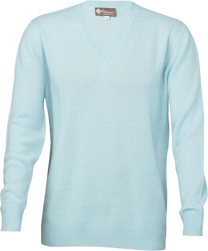 Cashmere Boutique: سترة ربيعية من الكشمير الخالص 100% برقبة على شكل حرف V للرجال (3 ألوان، المقاسات: S/M/L/XL) in Kuwait