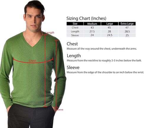 Cashmere Boutique: سترة ربيعية من الكشمير الخالص 100% برقبة على شكل حرف V للرجال (3 ألوان، المقاسات: S/M/L/XL) in Kuwait