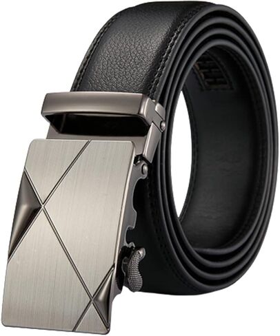 سيفيانتيا حزام رجالي - حزام جلد مصمم بسقاطة للرجال in Kuwait