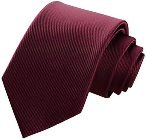 Eneston Men's Classic Checks Light Blue Jacquard Woven Silk Tie Necktie + Gift Box in Saudi Arabia