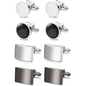 CASSIECA 4-6 أزواج أزرار أكمام كلاسيكية للرجال مجموعة أزرار أكمام قميص سهرة فريدة من نوعها لحفلات الزفاف in Kuwait