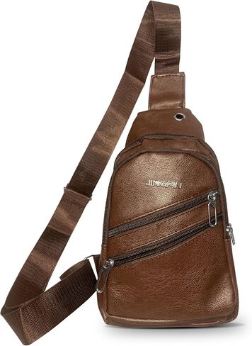 ELLIOT small leather crossbody bag for men and women, small shoulder leather bag in Saudi Arabia